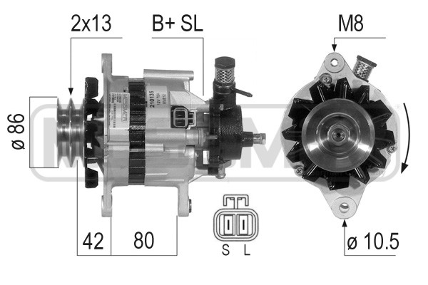 Generator / Alternator 210135A ERA