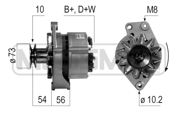 Generator / Alternator 210141R ERA