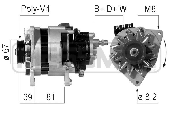 Generator / Alternator 210154A ERA