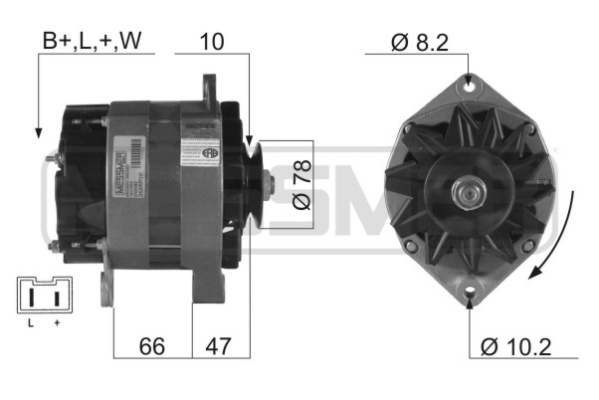 Generator / Alternator 210163A ERA