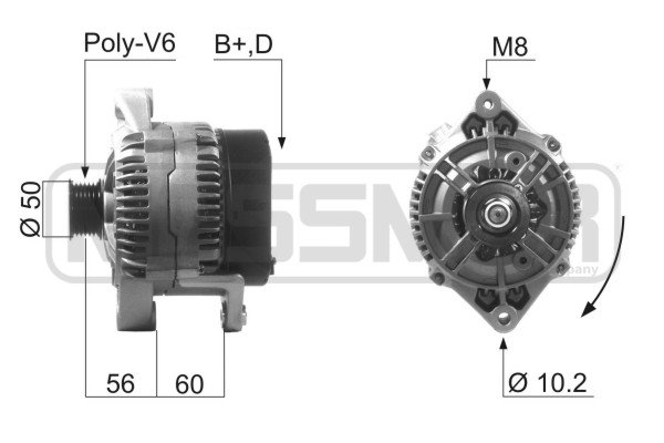 Generator / Alternator 210165A ERA