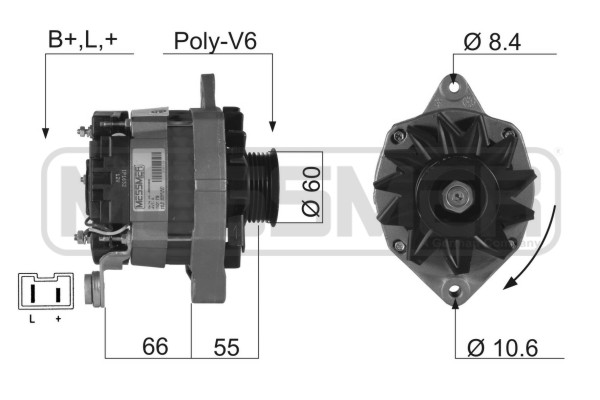 Generator / Alternator 210179R ERA