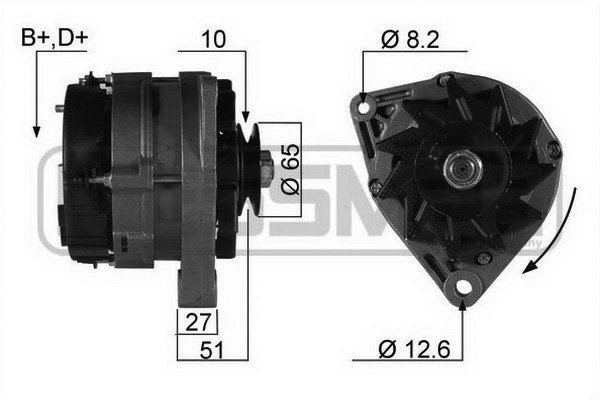Generator / Alternator 210180R ERA