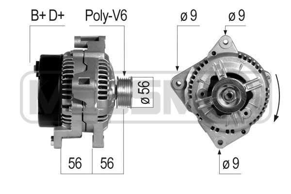 Generator / Alternator 210181A ERA