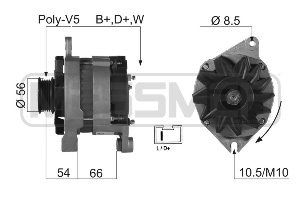 Generator / Alternator 210197R ERA
