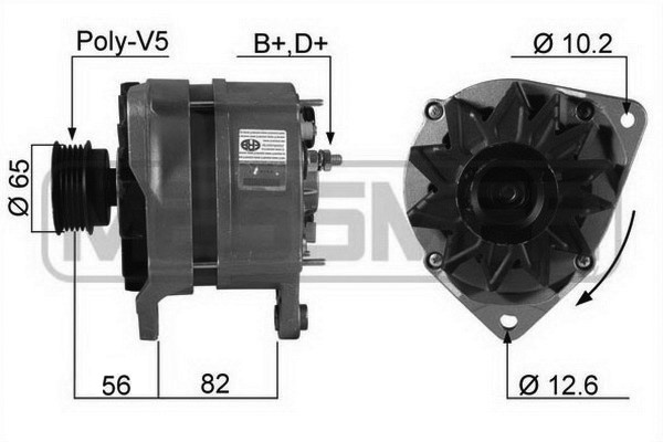 Generator / Alternator 210212R ERA