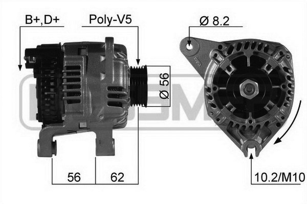 Generator / Alternator 210218A ERA