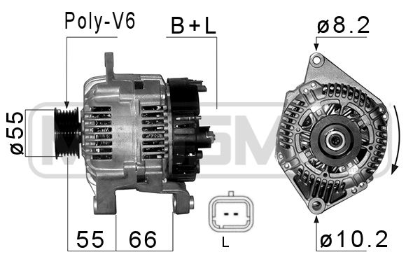 Generator / Alternator 210222A ERA