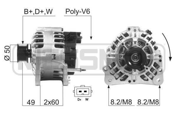 Generator / Alternator 210224A ERA