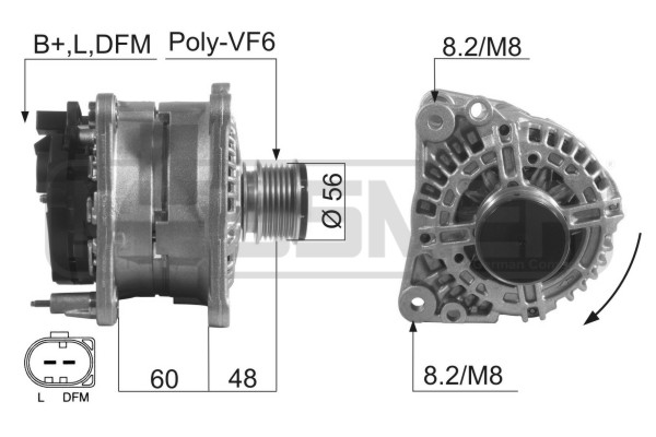 Generator / Alternator 210231 ERA