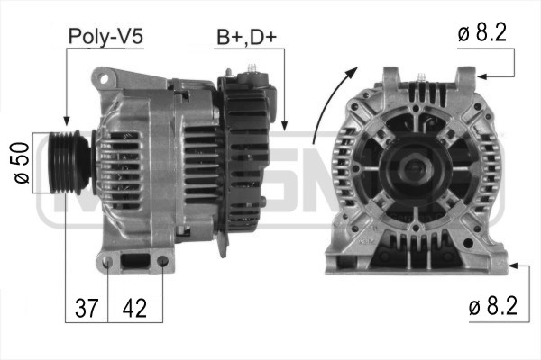 Generator / alternator 210233 ERA
