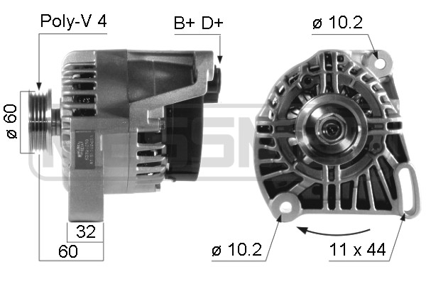 Generator / Alternator 210237 ERA