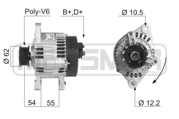 Generator / Alternator 210246A ERA