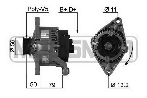 Generator / Alternator 210252R ERA
