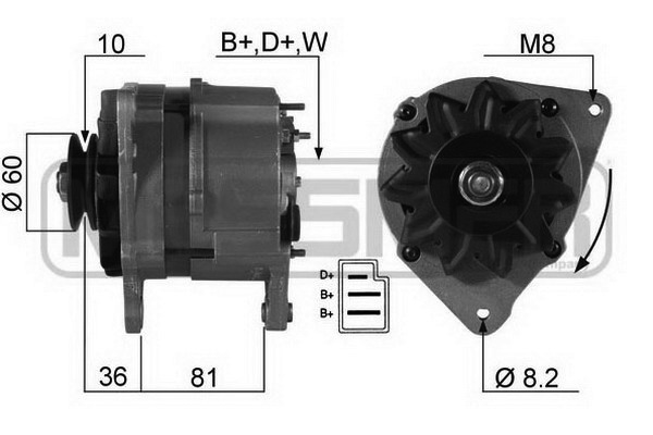 Generator / Alternator 210259A ERA
