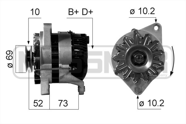 Generator / Alternator 210265A ERA