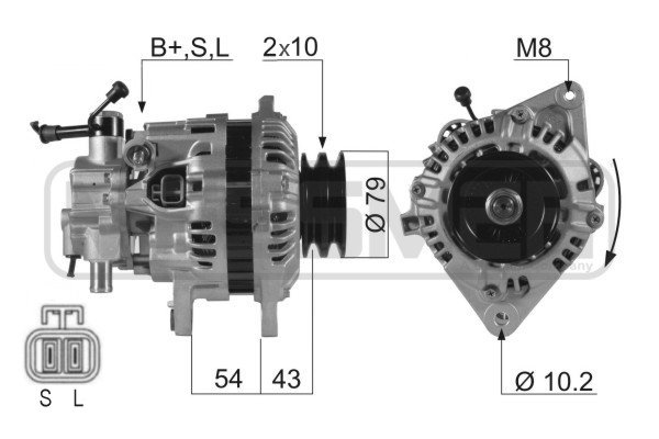 Generator / Alternator 210274A ERA