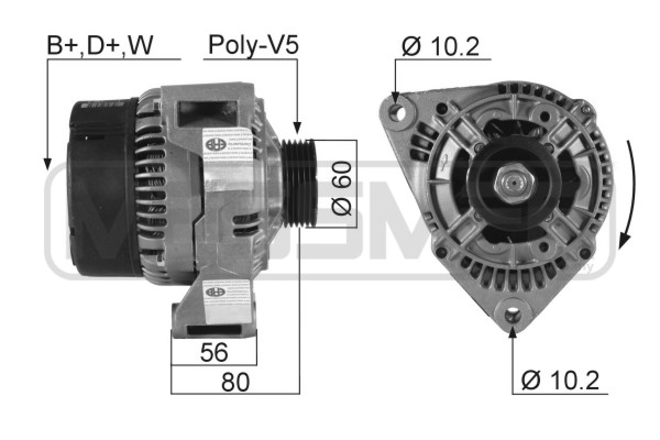 Generator / Alternator 210291R ERA