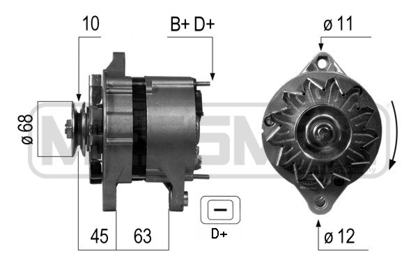 Generator / Alternator 210295A ERA