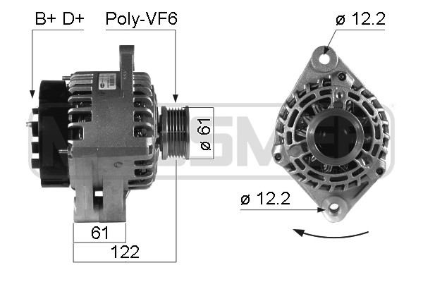 Generator / Alternator 210326 ERA