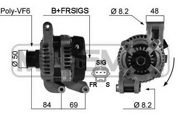 Generator / alternator 210328 ERA