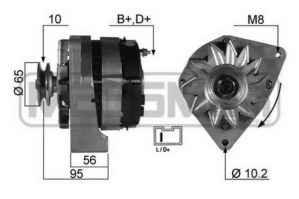 Generator / Alternator 210336A ERA