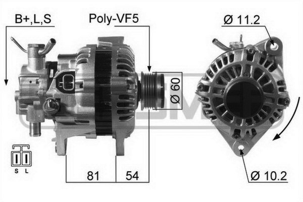 Generator / Alternator 210369 ERA