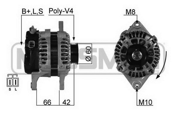 Generator / Alternator 210370 ERA