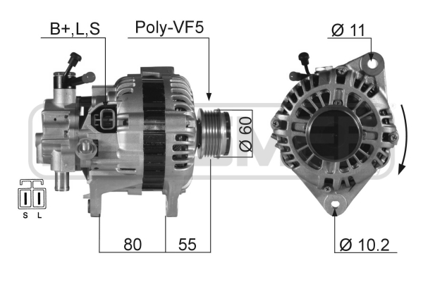 Generator / Alternator 210387 ERA