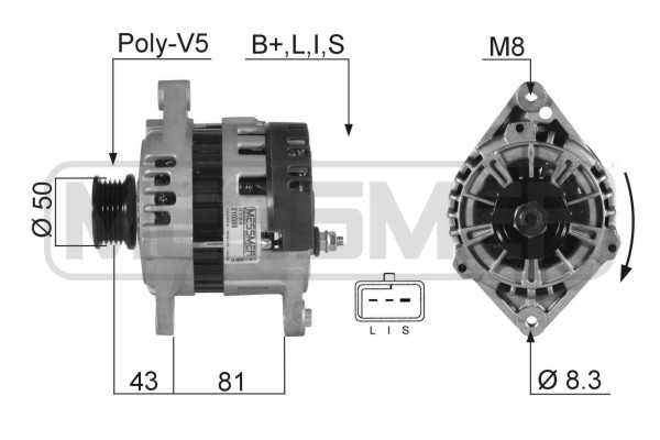 Generator / Alternator 210389A ERA
