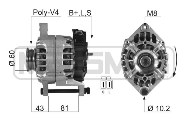 Generator / Alternator 210391A ERA