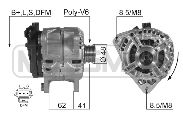 Generator / alternator 210409 ERA