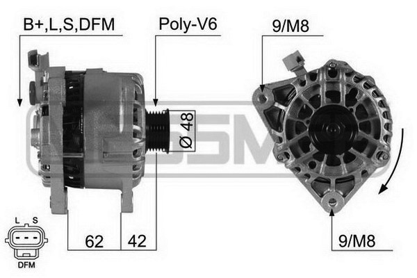 Generator / Alternator 210413 ERA