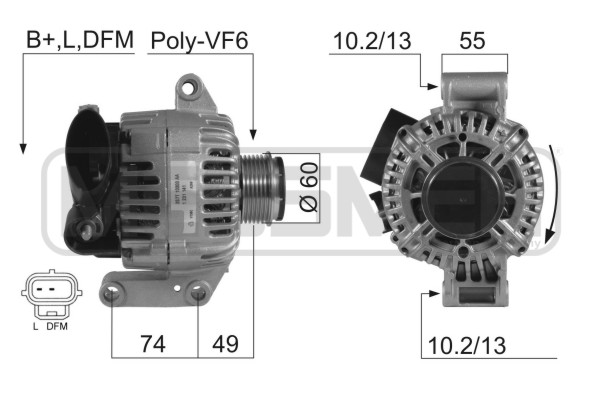 Generator / Alternator 210415 ERA