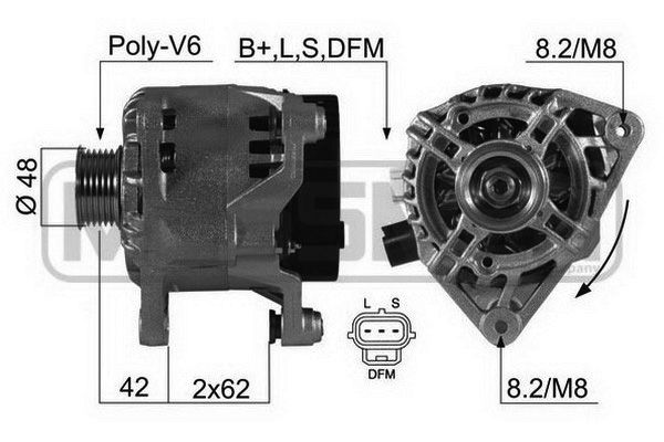 Generator / alternator 210416 ERA