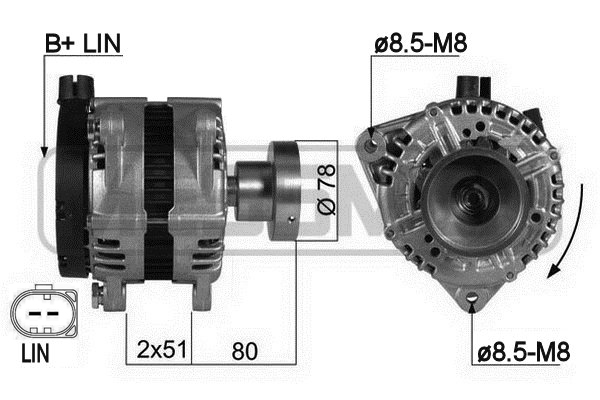 Generator / alternator 210423 ERA