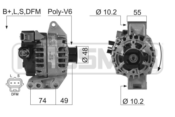 Generator / alternator 210425 ERA