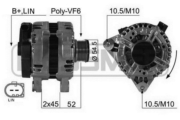 Generator / alternator 210426 ERA