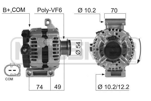 Generator / alternator 210428 ERA