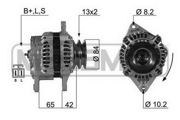 Generator / Alternator 210442 ERA