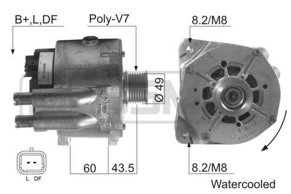 Generator / Alternator 210473 ERA