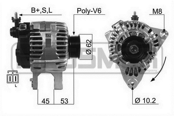 Generator / Alternator 210479 ERA