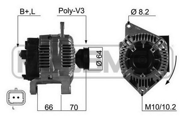 Generator / Alternator 210489R ERA