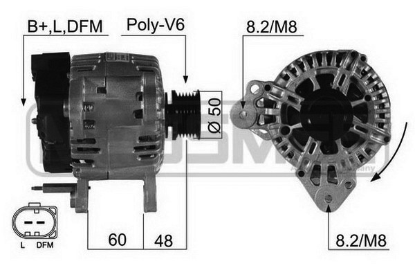 Generator / Alternator 210498 ERA