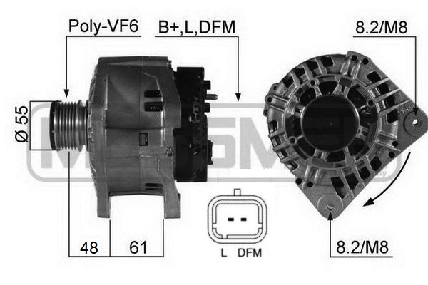 Generator / Alternator 210503 ERA