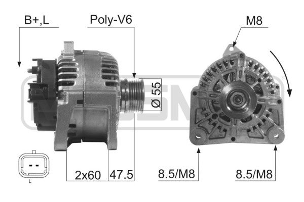 Generator / Alternator 210511 ERA