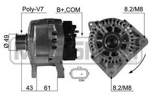 Generator / Alternator 210514 ERA