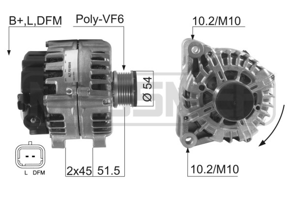 Generator / Alternator 210520 ERA