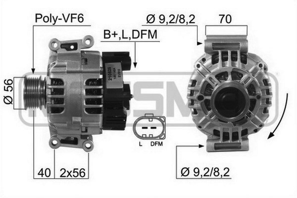 Generator / alternator 210525 ERA