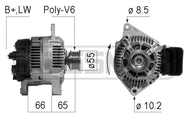 Generator / Alternator 210534 ERA